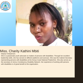 Miss. Charity Kithini Mbiti